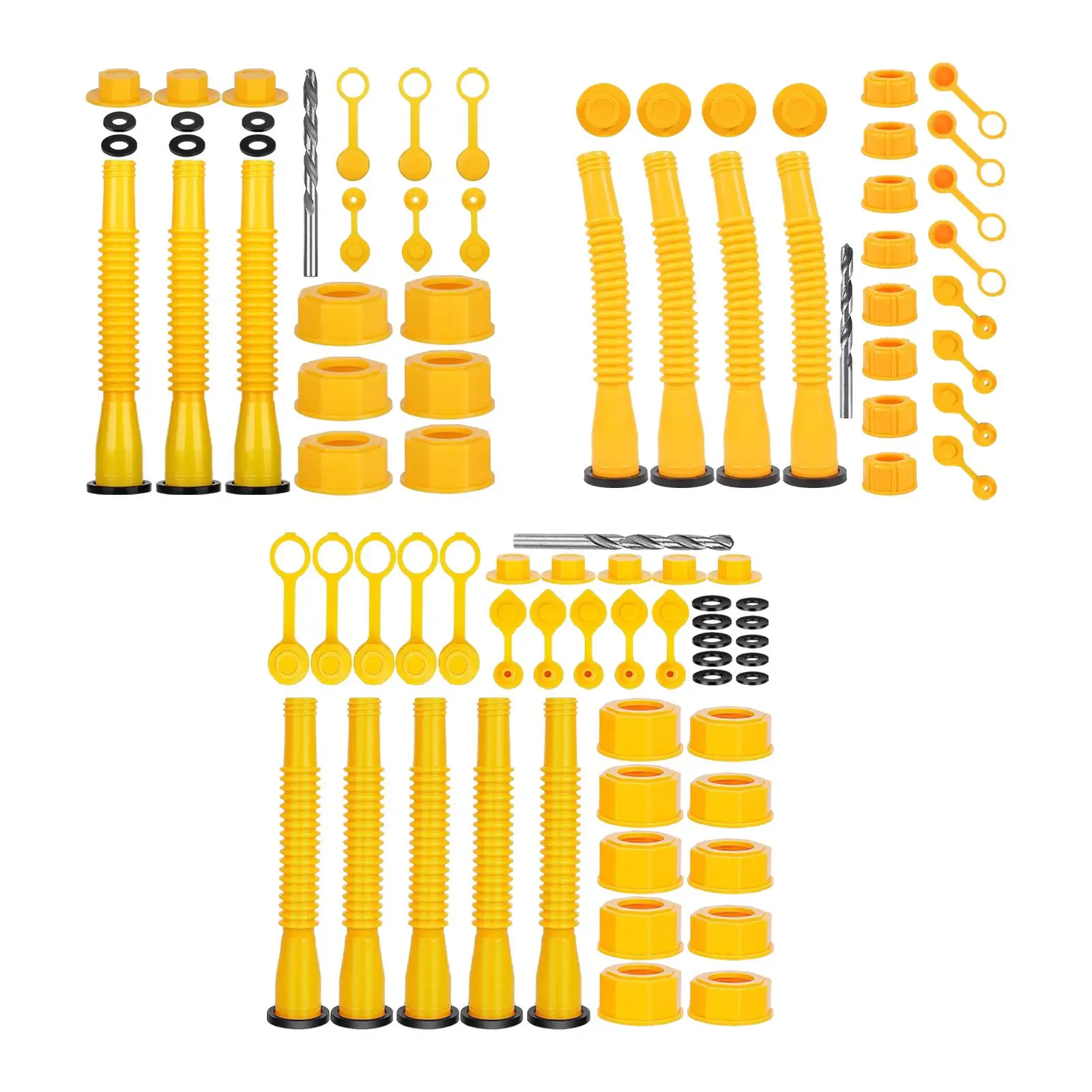 

Замена газового носика, Форсунка для бензобака, толстая резиновая прокладка, вентиляционные колпачки для газовых банок, газ