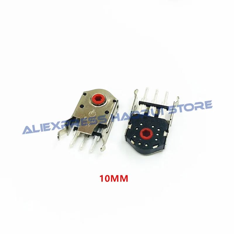 5Pcs Kailh 5/7/8/9/10/11mm Rotary Mouse Scroll Wheel Encoder 1.74mm hole mark 15-30g for PC Mouse alps encoder dust-free decoder