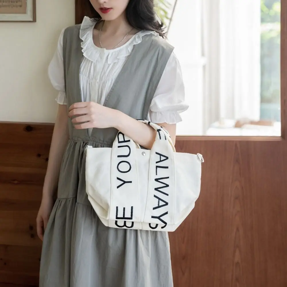 

Handbag Letter Canvas Bag Casual Crossbody Bag Print Tote Bag Messenger Bag Shoulder Bag Women