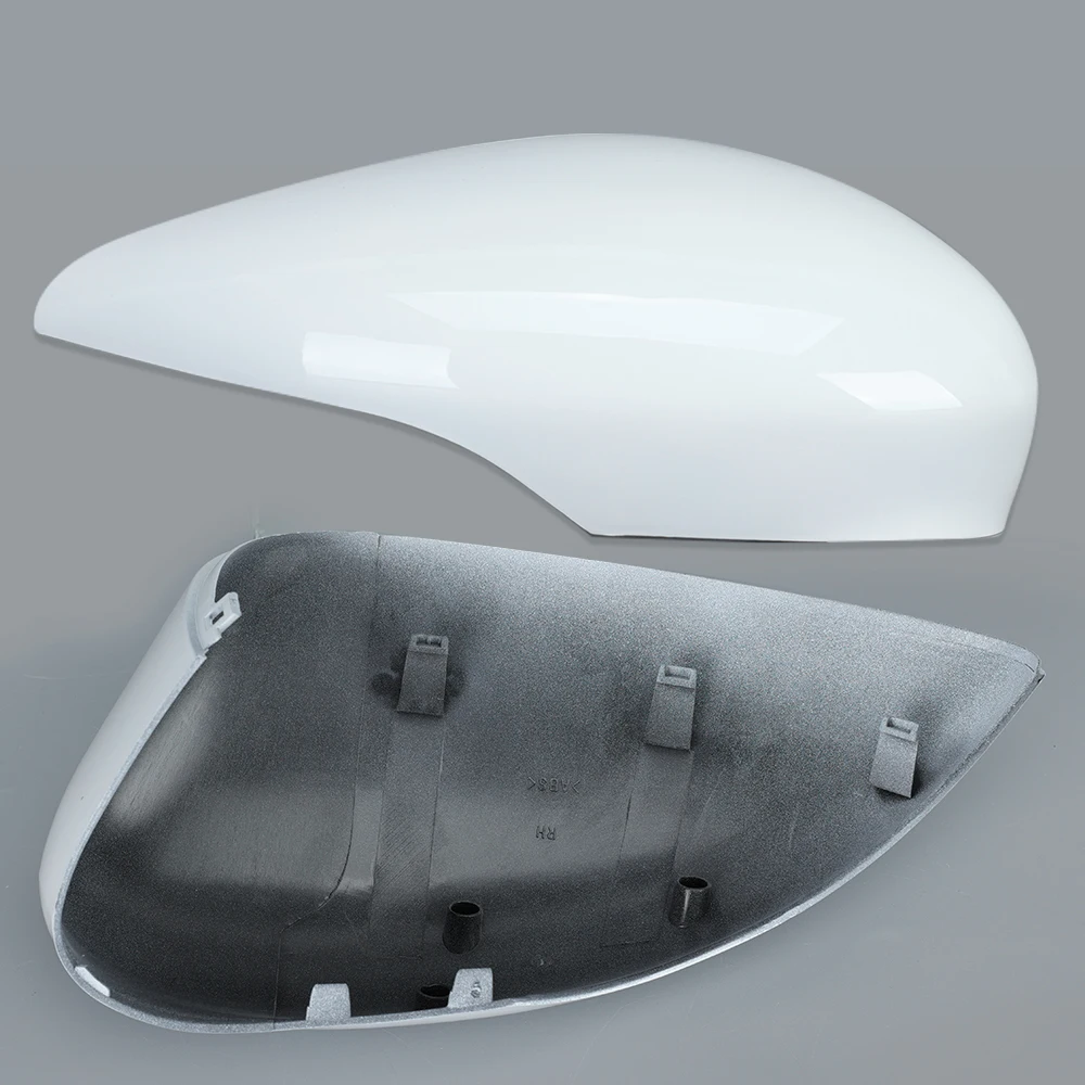 Deur Achteruitkijkspiegel Cover Voor Ford Voor Fiesta MK7 2008-2017 Auto Accessoires Achteruitkijkspiegel Cover Side Wing Mirror Caps Spiegel afdekkap (Color : Right