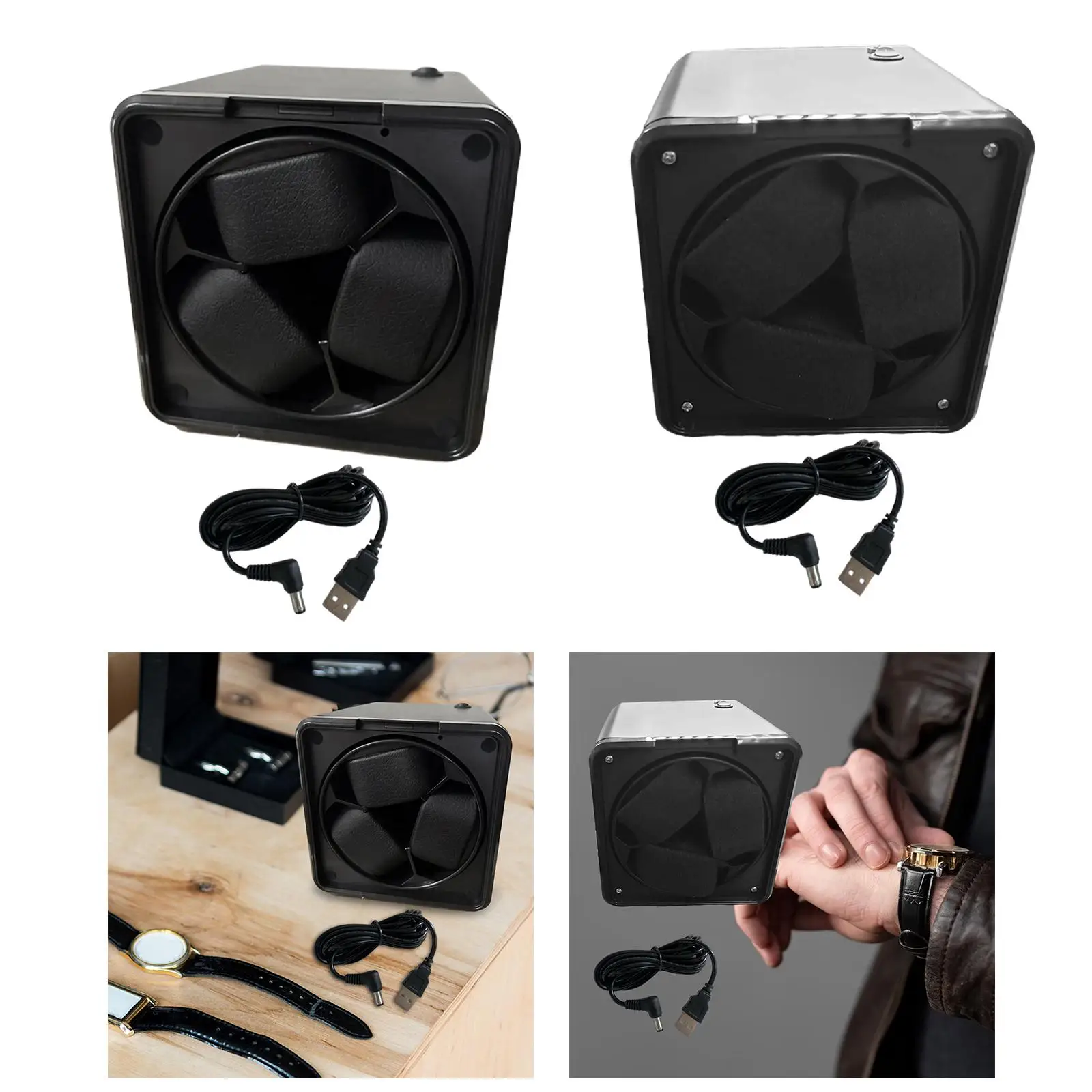 

Automatic Watch Winder Durable Watch Holder for Bedroom Table Women Men