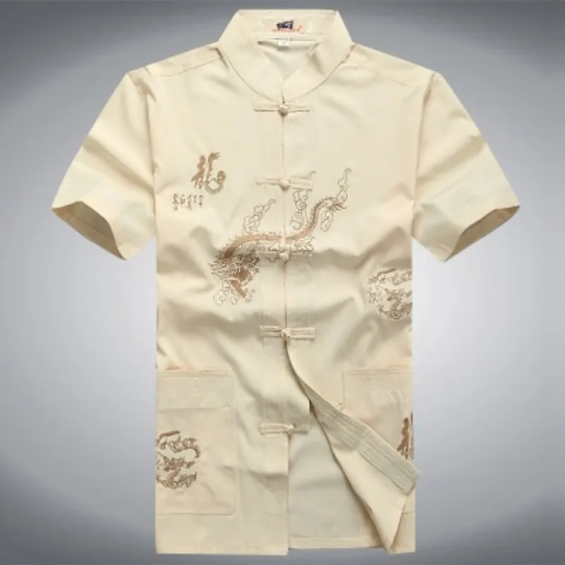 chinese traditional men's tang suit orient tops oriental shirts for men hanfu blouse cheongsam linen vintage style clothing
