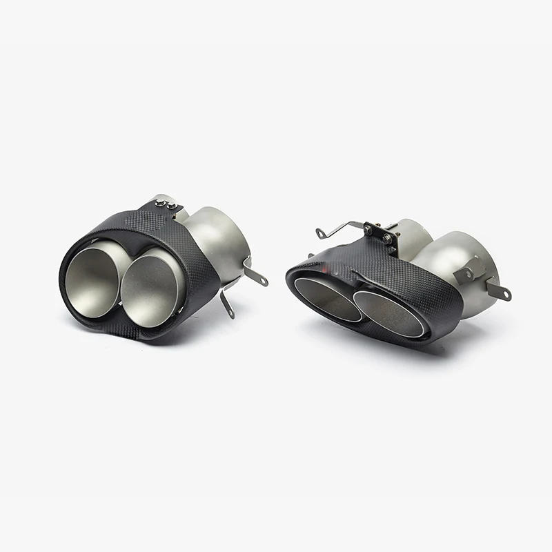 

Wholesale Carbon Fiber Exhaust Tips For Akrapovic Logo For Audi S6 S7 S5 S4 RS6 RS7 RS3 RS4 RS5