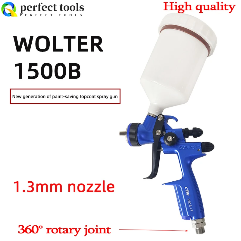 

High quality spray gun Wolter spray gun 1500B1.3 caliber environmental spray gun Automobile spray gun 1.3 caliber spray gun