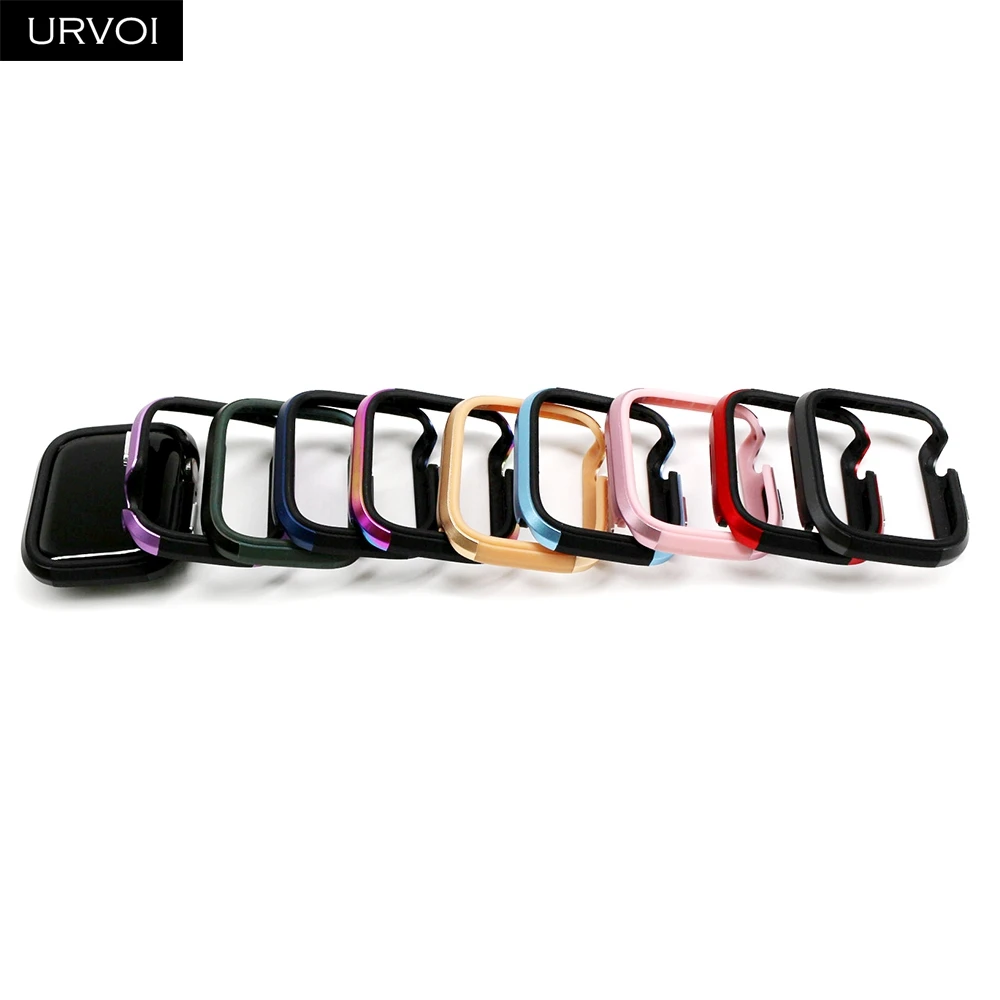 URVOI  ġ ȣ ø ̽, TPU + ˷̴ ձ Ŀ ,  , ÷Ǯ , ̿ġ 41mm, 45mm