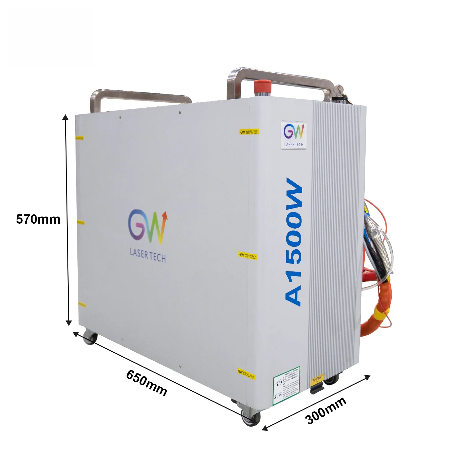 1000W 1500W 2000W Portable Stainless Steel Fiber Laser Welding Machine