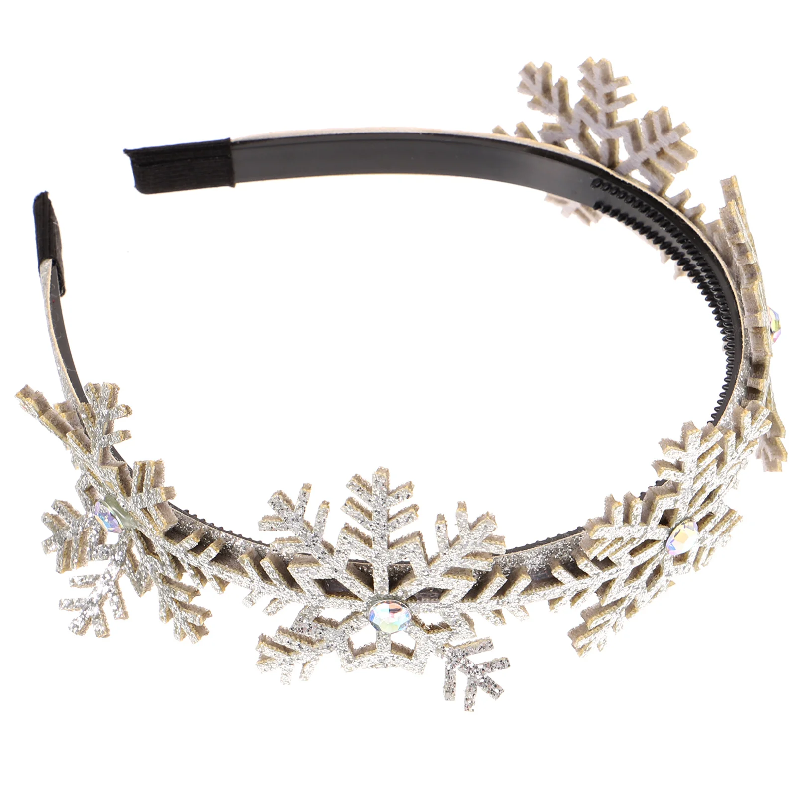 

Xmas Snowflake Hair Girls Headdress Party Headband Festival Headwear