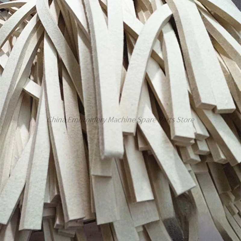 코튼 펠트 스트립 자수 프레임, 컴퓨터 자수 기계 액세서리, 1m 길이 2cm 너비, 2mm, 3mm, 4mm, 10 개