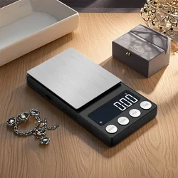 High - Precision Mini Digital Pocket Scale with LCD Display for Jewelry and Gold Measurements (500g - 0.1)