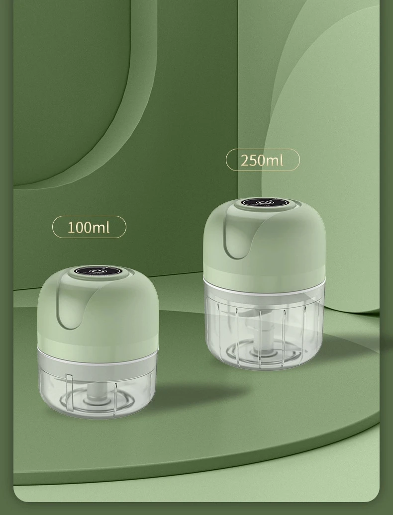Description Picture 4 of itemHome electric garlic pestle, garlic press, complementary food processor, wireless mini garlic puree blender