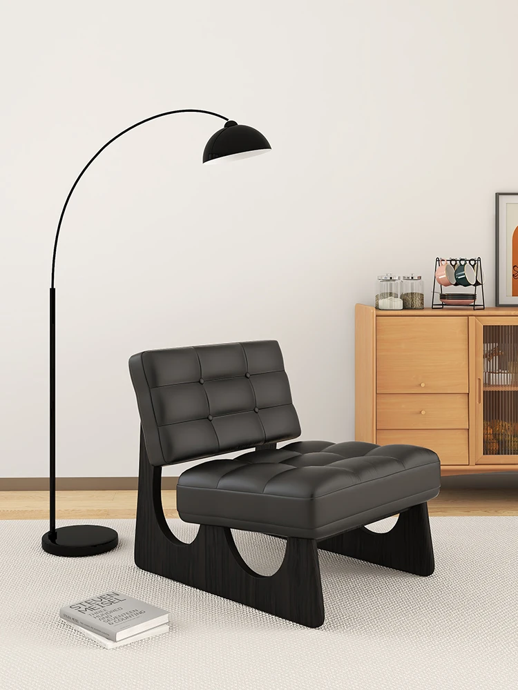

Nordic Retro Casual Chair Designer Small Unit Living Room Balcony Lazy Sofa Chair Quiet Wind Single Chair