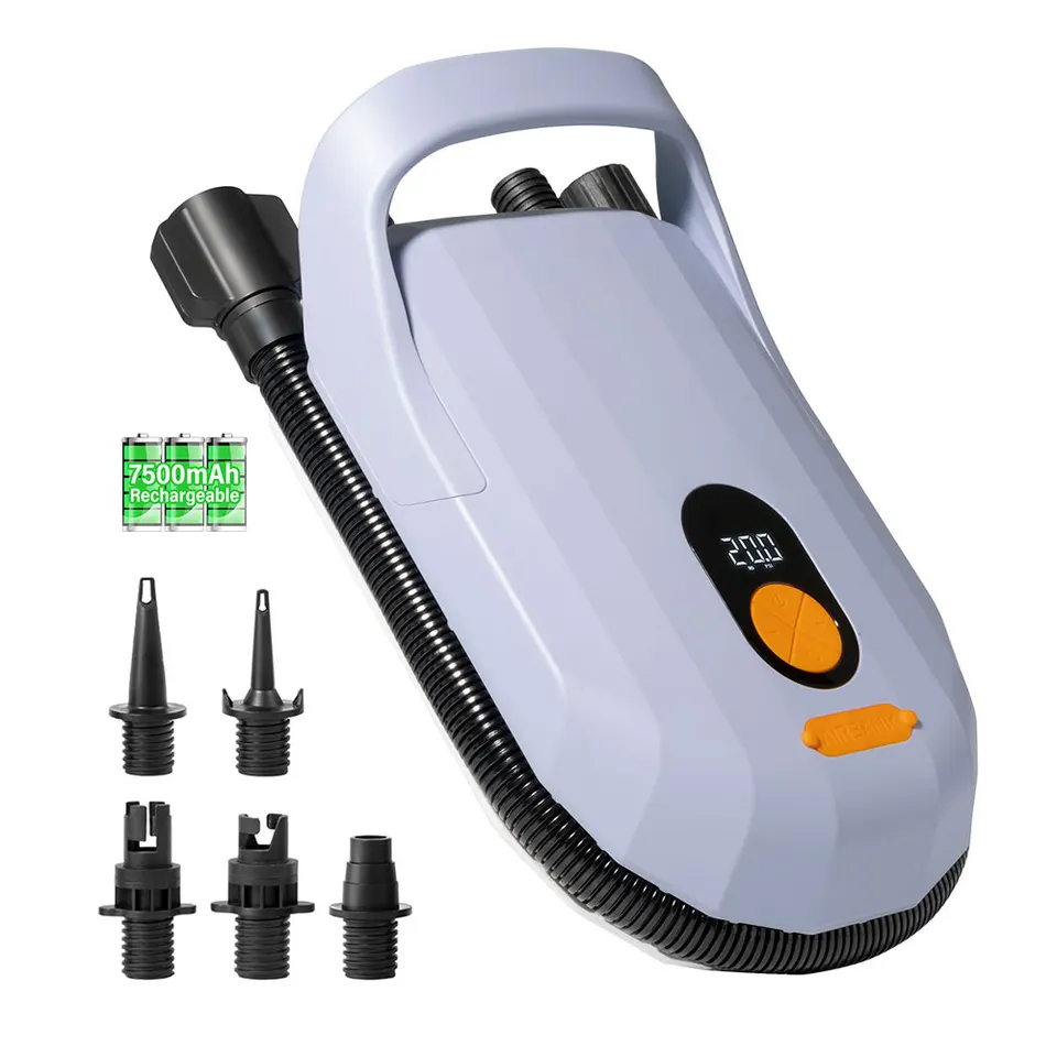 Pompa Elettrica SUP Ruitx - 20 PSI, Batteria 6000mAh, Doppia Alimentazione