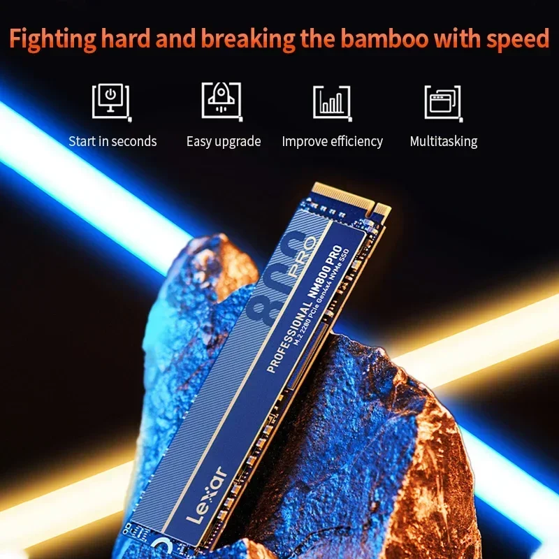 Lexar NM800 Pro SSD PCle 4.0 M2 2280 NVME 512GB, 1TB, 2TB,  ָ Ʈ ̺, 7500 MB/s ϵ ũ, PS5, ǻ, ƮϿ