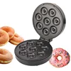 Electric Mini Donut Cakes Maker Machine Non-Stick Coated Breakfast Snacks Desserts Kitchen Appliance EU Plug 4