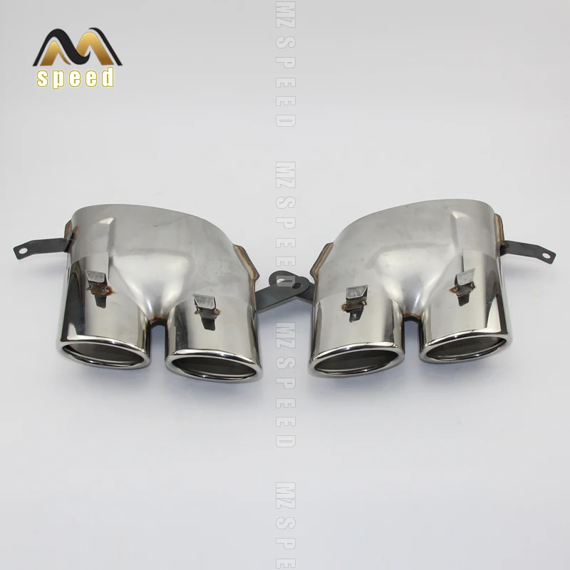 Adatto Per 16-18 Audi A7 Retrofit S7 Tailpipe A6 Retrofit S6 Tailpipe