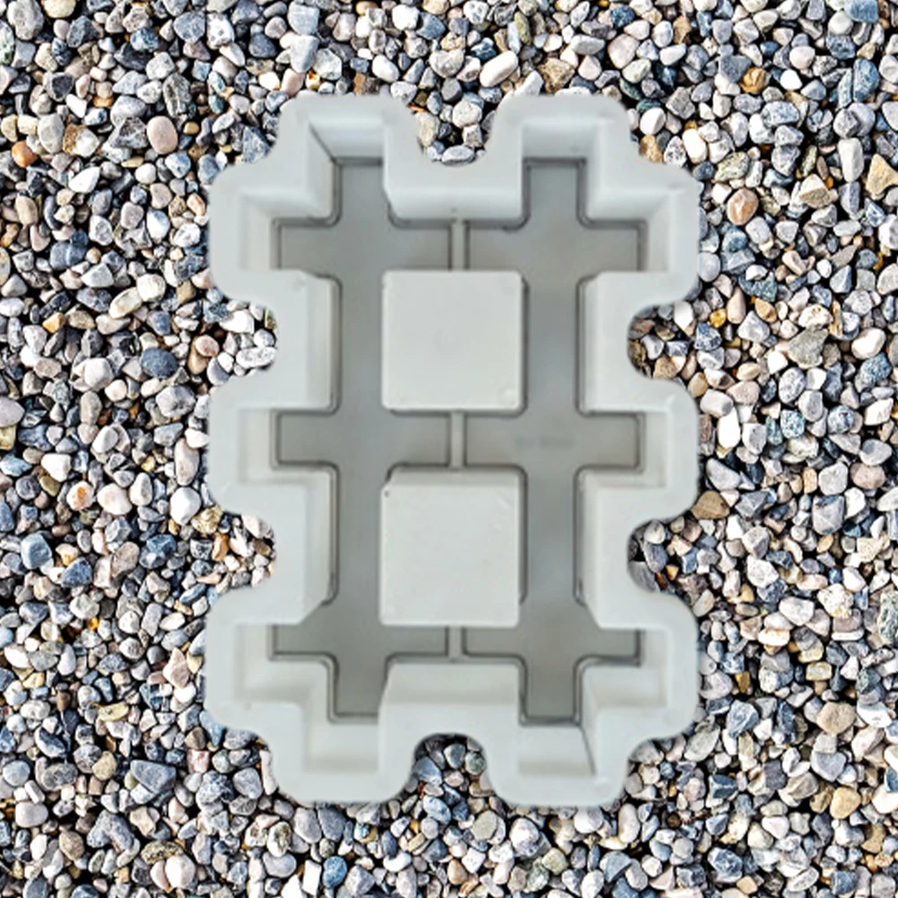 Concrete Molds Reusable DIY Garden Pavement Mold Path Paving
