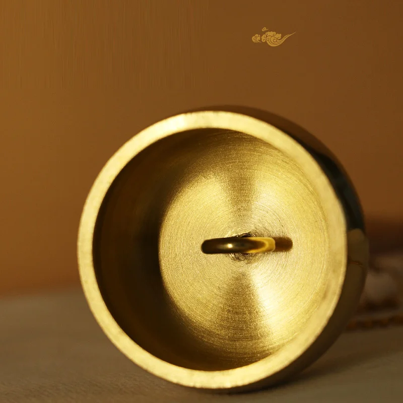 Japanese-style brass bells for Buddha, percussion instrument, meditation bell, home decoration