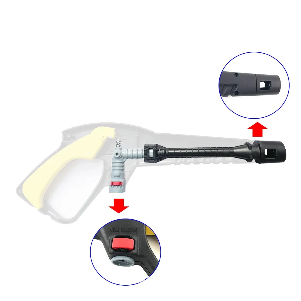 Replacement Pressure Washer Spray Gun Valve High Pressure Water Gun Internal Spare Parts for Lavor Vax Comet Washer car wash water gun pressure washer gun water gun high pressure water gun water gun accessories high pressure washer accessories