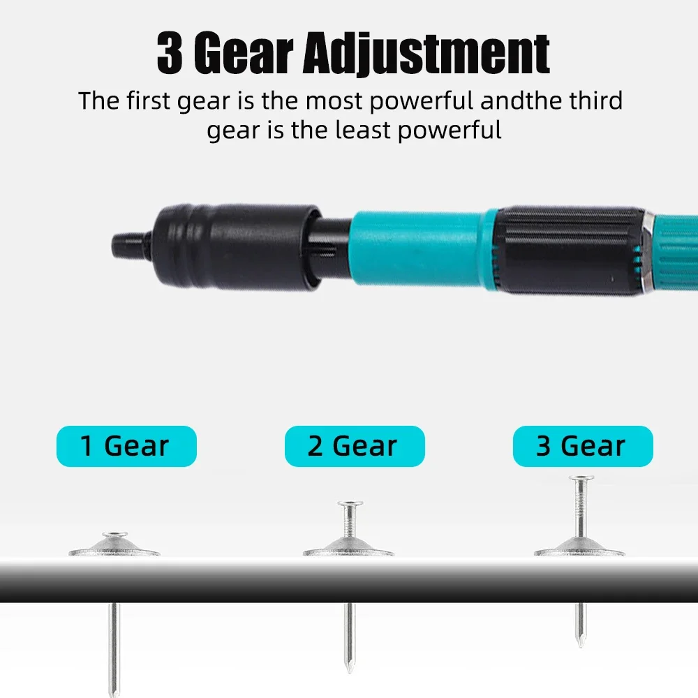 Mini Portable Metal Plate Nailer Set Home Fit Up Multi-function Wall Fastening Tool Labor-Saving Nail Machine Shooting Machine 3
