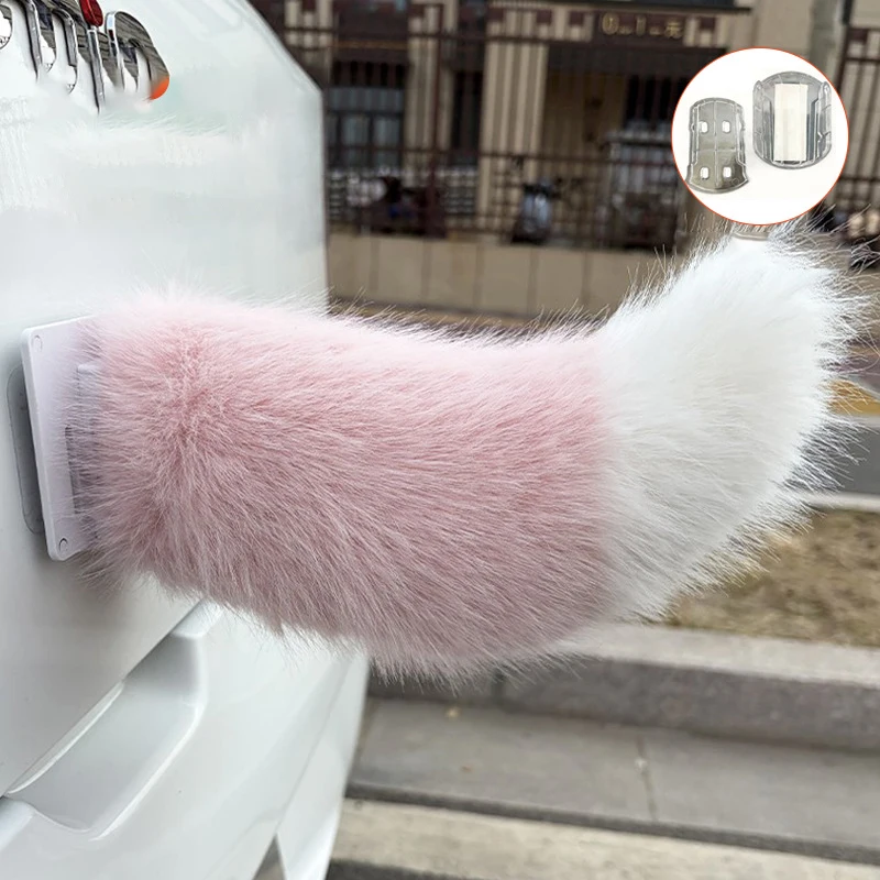 소리에 반응하는 전동 플러시 꼬리, 리모컨으로 움직이는 흔들리는 꼬리, 자동차 파티 코스프레 의상 액세서리, 푹신한 집 장식
