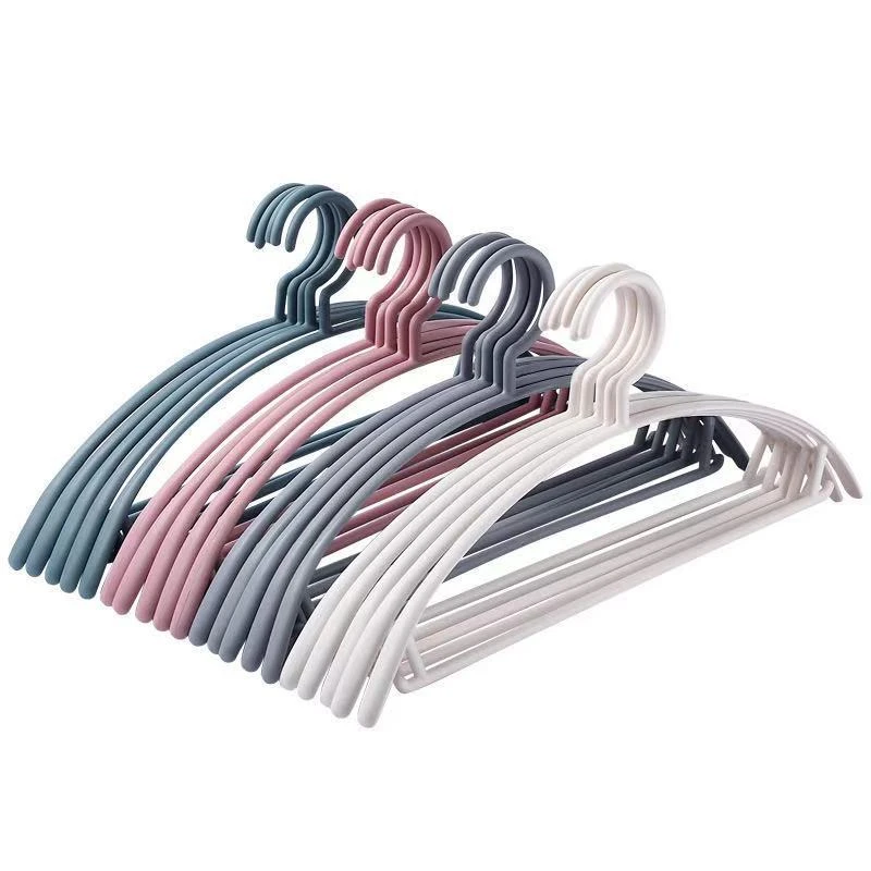 Clothes Hanger Plastic 5pcs/lot Dropshipping Shirt Trousers Clothing Rack Household Hangers Closet Storage Organization