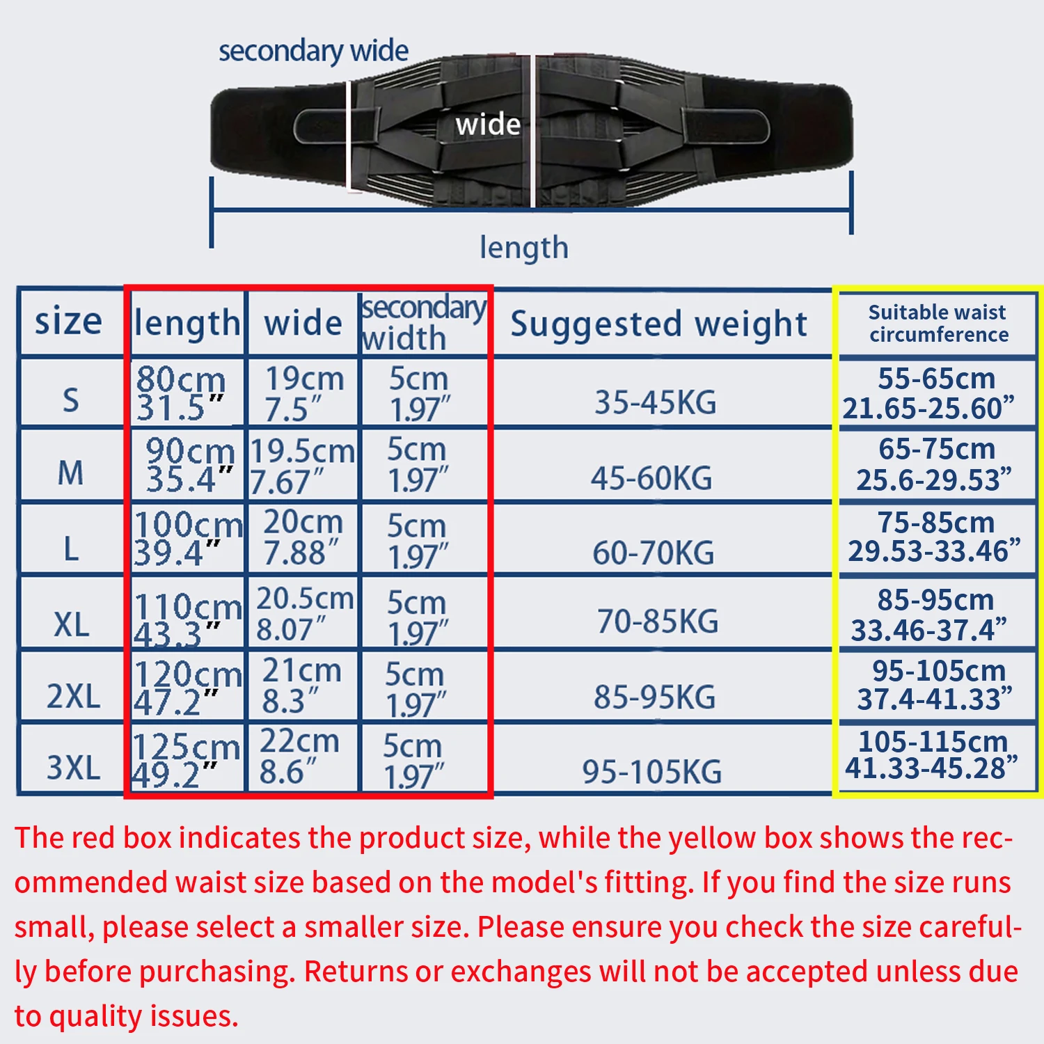 Lumbar Support Back Brace 6
