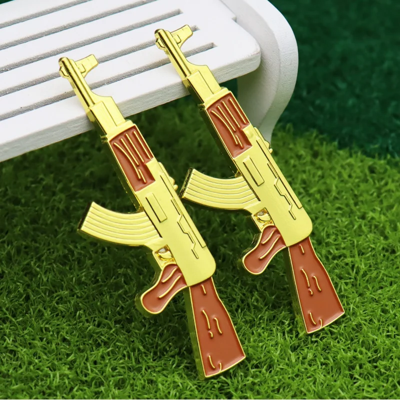 New golf accessories ball position Mark hat decoration metal new age has clip