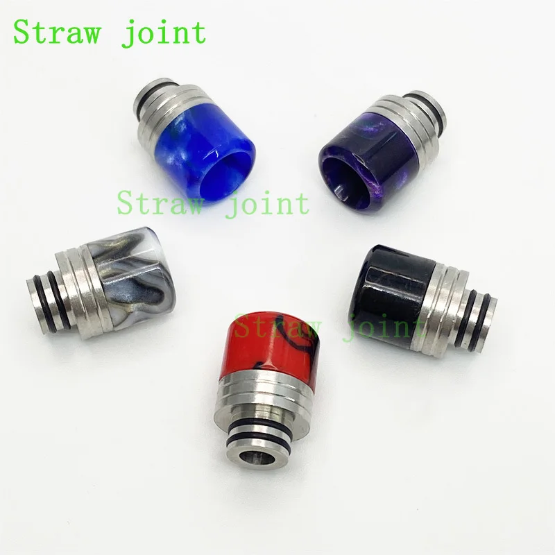 

1pc 510 Random Color Resin Belt Filter Anti Explosion Oil Straw Joint
