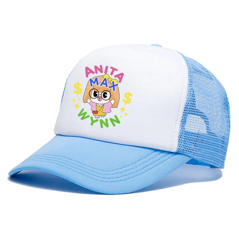 

Spring Summer Anita Max Wynn Trucker Hat Girls Boy Mesh Foam Adjustable Dad Snapback Cap Woman Man Daily Sun Beach Fisherman Cap