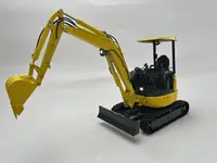 NEW LESU PC30 RC Mini Excavator RTR 1/14 RC Hydraulic Digger Machine 6-way Reversing Valve Metal Remote Control Vehicle Model 2