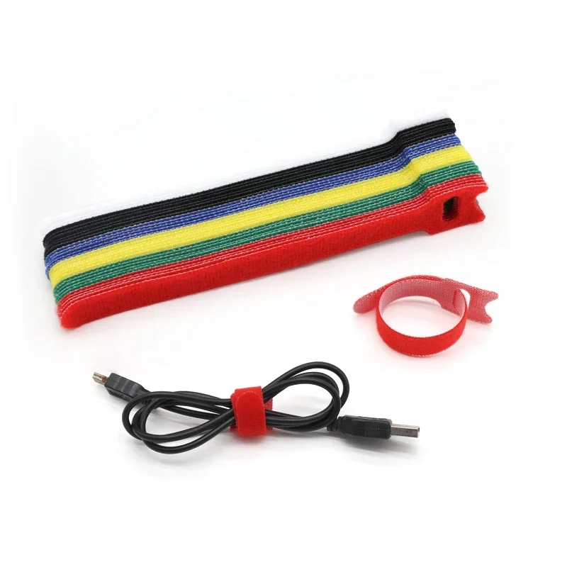 Cable tie 50/100 pcs releasable reusable 150 200 250 300mm plastics nylon wrap zip bundle bandage