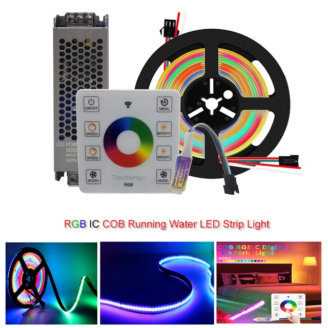 RGB Driverless LED Strip Controller with IR Remote