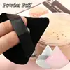 Triangle Makeup Sponge Powder Puff Face Body Makeup Soft Cotton Wet Or Dry Face Powder Puff Washable Velvet Makeup Puff Tools