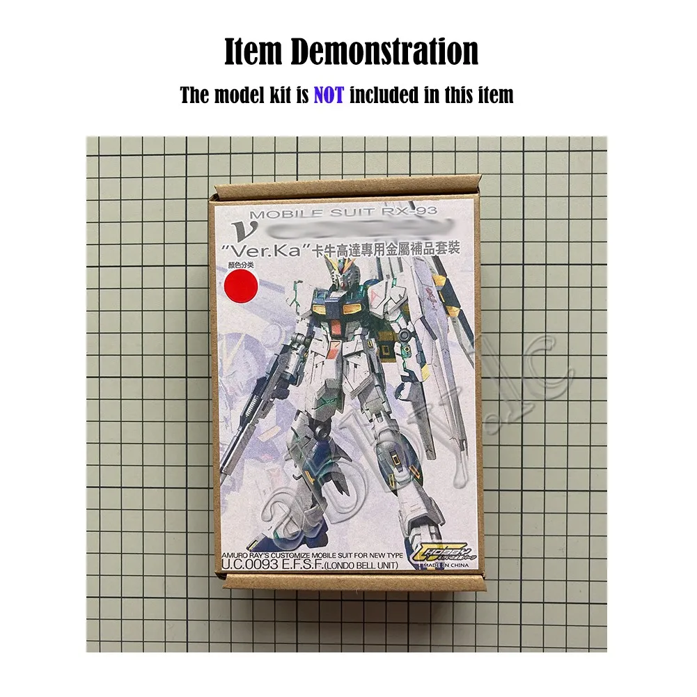 for MG 1/100 RX-93 Nu ver ka Model Kit CJ Hobby Metal Detail