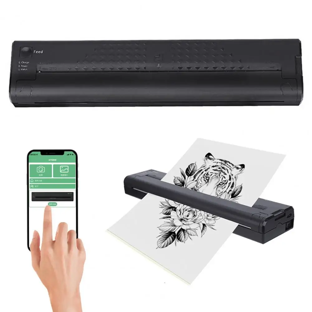 Wireless-Tattoo-Stencil-Printer-Fast-Forming-No-Ink-Required-Portable ...