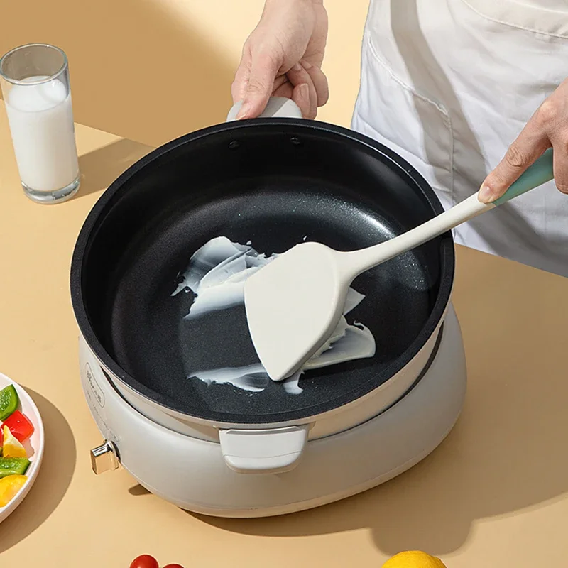 Silicone Kitchen Utensil Set with Non-Stick Pans Silicone Spatula Soup Ladle Slotted Spoon Cooking Tools for Kitchen