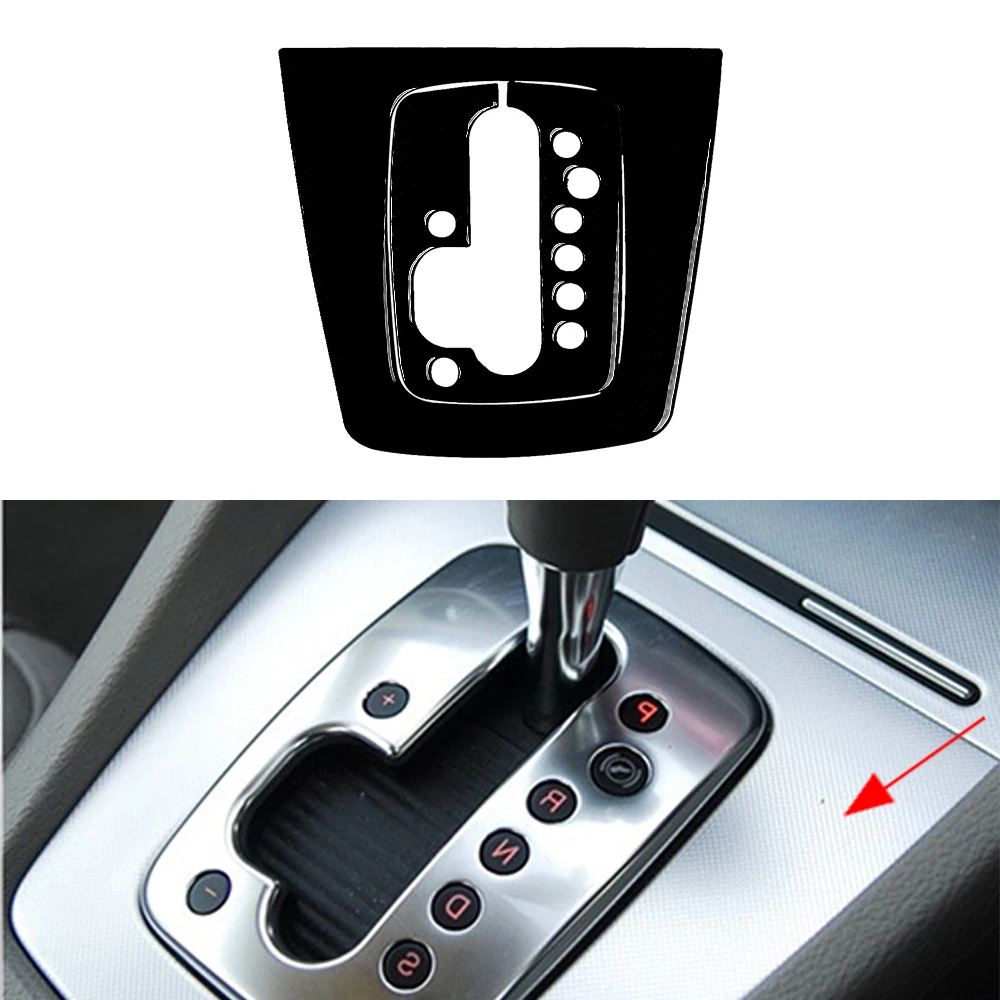 For Audi A4 S4 B7 2005-2008 Piano Black Gear Shift Air Outlet Cup Holder Window Lift Radio CD Panel Suit Car Interior Sticker