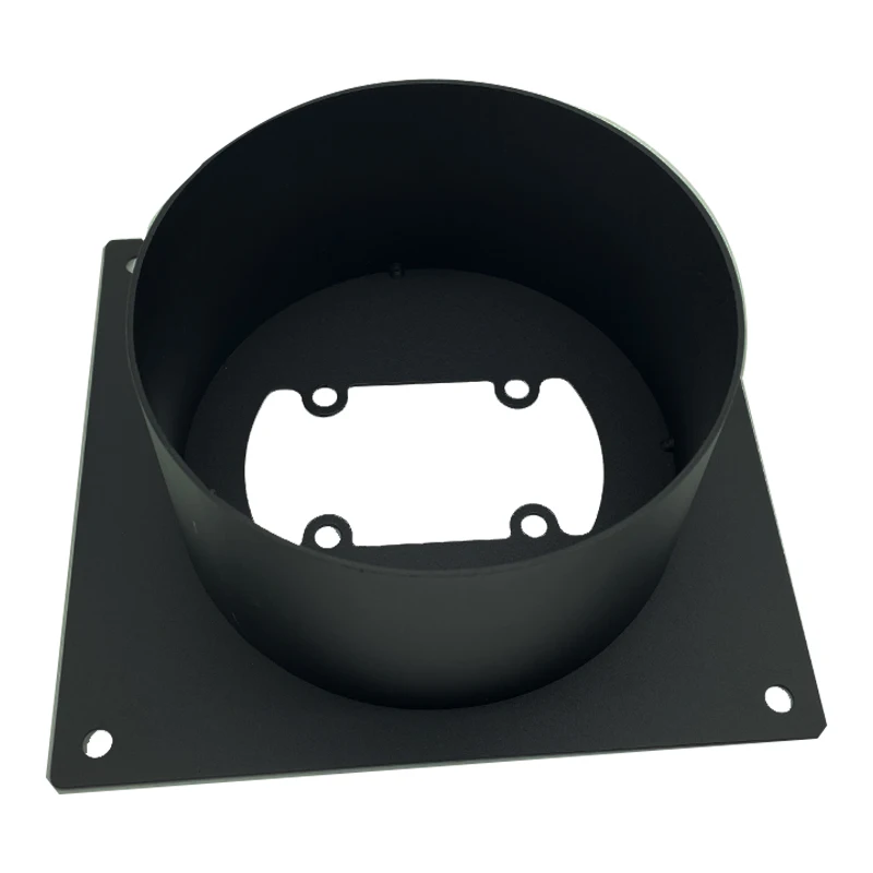 75mm/100mm Car Air Diesel Parking Heater Base Mounting Bracket Floor Plate Turret Planar Deep Black For Eberspacher Webasto