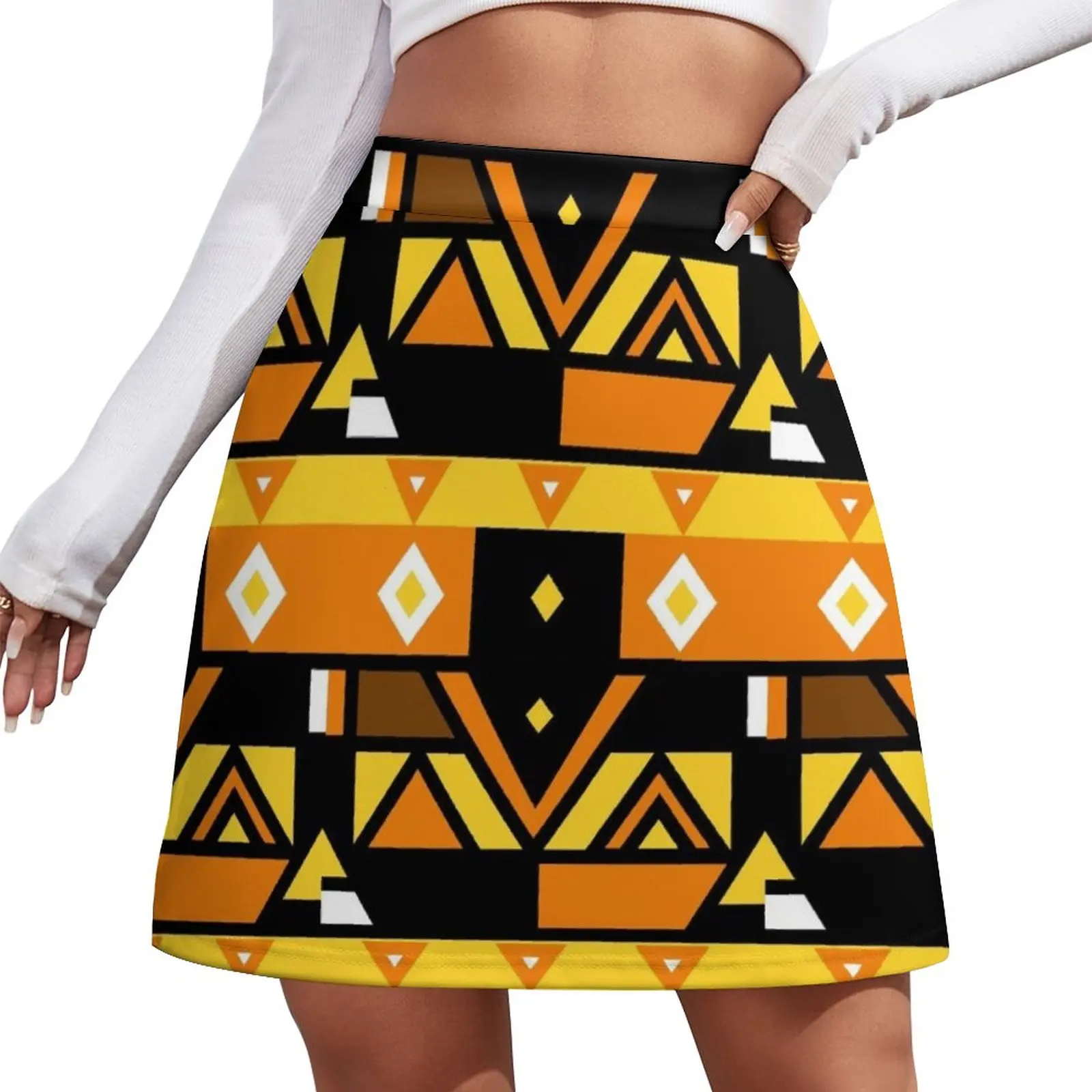 

african style print Mini Skirt Women skirt Skort for women Women's clothing