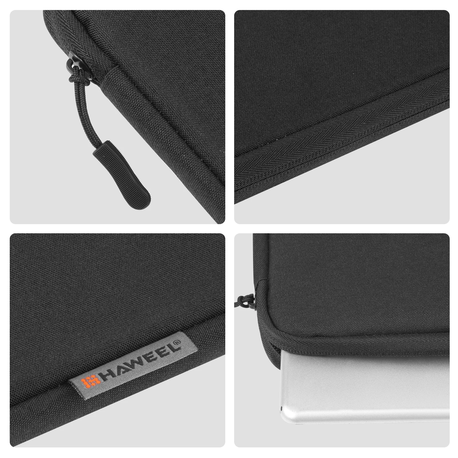 Laptop Sleeve Case - 16 inch Zipper Briefcase for 15-167 inch Laptops