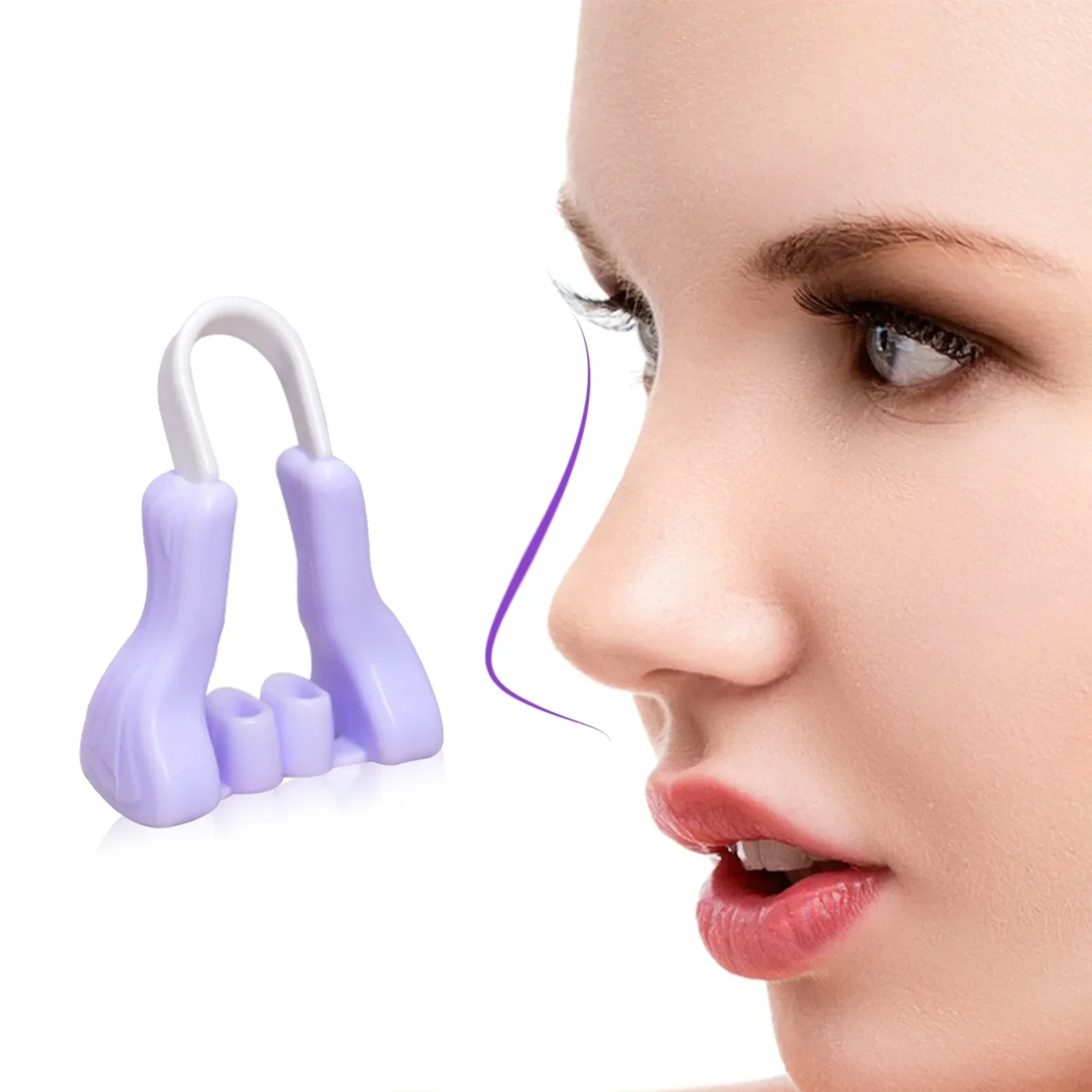 

1PC Silicone Nose Clip Shaper Nose Up Reducer Lifter Corrector Improve Nose Bridge Shaping Beauty Tools Massager Accessories