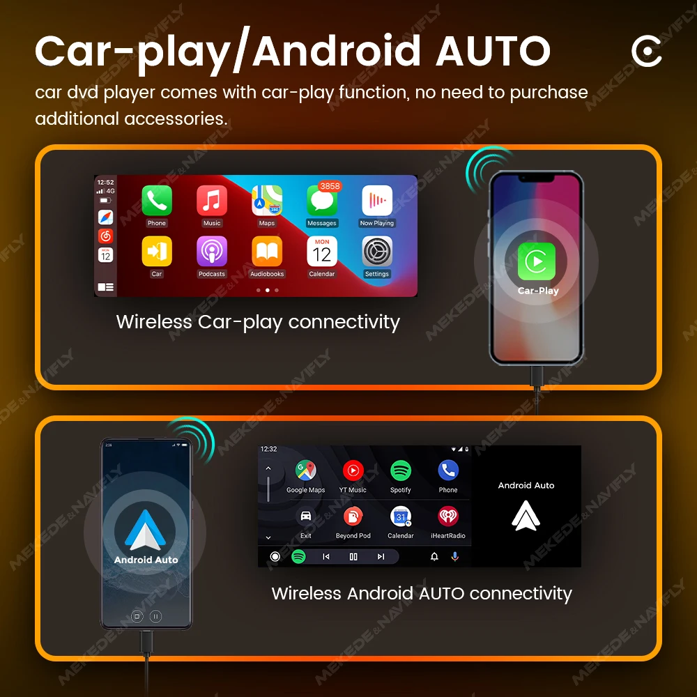 5.2inch Android 13 1DIN Touch Screen Car Radio For Universal Autoradio Multimedia Video Player bt Wireless Carplay Android Auto