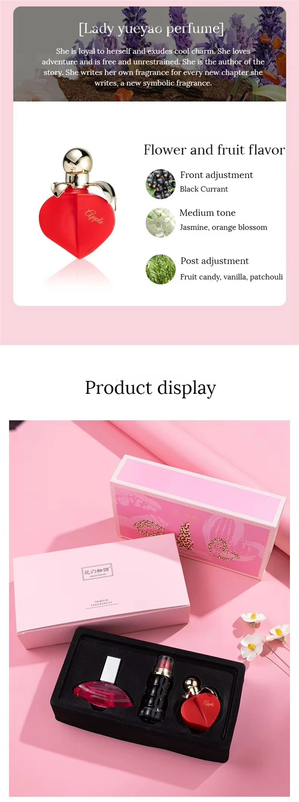 Luxuriöses Parfum-set Für Damen Mit Blumigem Eau De Parfum Duft_voghion.com