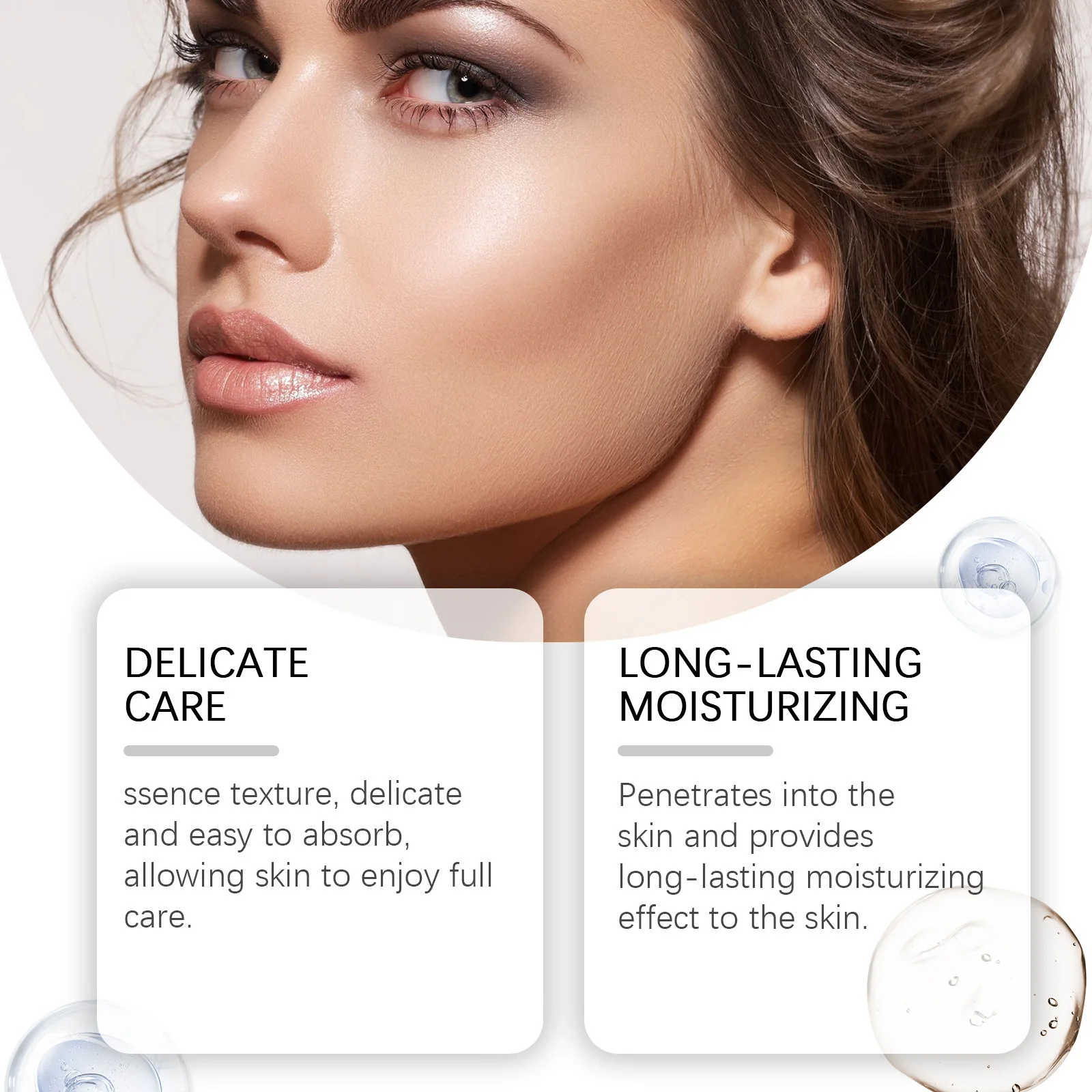 EELHOE Skin Repair Serum 10% Sodium Hyaluronate Moisturizing Face Smooth Refresh Strengthen Skin Barrier Brightening Face Serum 5