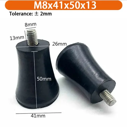 M6 M8 M10 Rubber Adjustable Feet Pad Feet Pad With Screw Table Chair Balck Leveling Foot Pad Furniture Leg Anti-shock Protection - Image 59