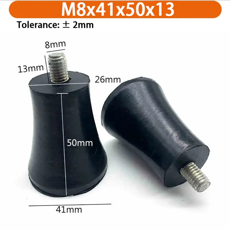 M6 M8 M10 Rubber Adjustable Feet Pad Feet Pad With Screw Table Chair Balck Leveling Foot Pad Furniture Leg Anti-shock Protection - Image 59