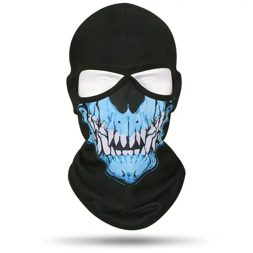 Ski Mask 2 Hole Windproof Balaclava Skull Full Face Mask Men Women Head Neck Warmer Face Cover Motorcycle Cycling Biker Hood Cap - Image 26