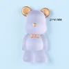 Resin Lovely Little bear Flatback Cabochon Scrapbook Kawaii DIY Embellishments Accessories 6Pcs  L35 6
