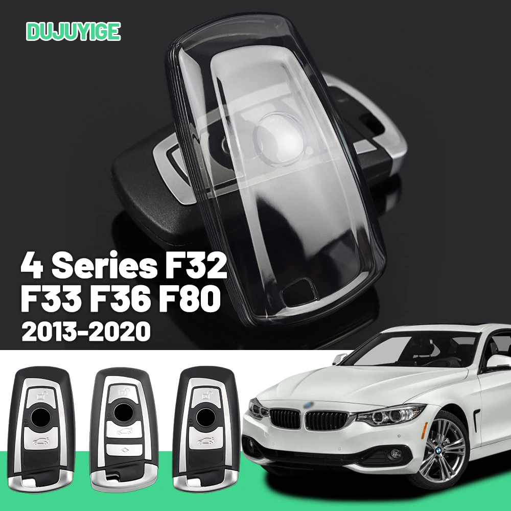 Transparent TPU Car Key Case - Protective Shell