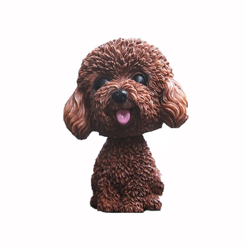 

Simulated shaking head dog car ornaments lovely doll center console creative car interior ornaments
